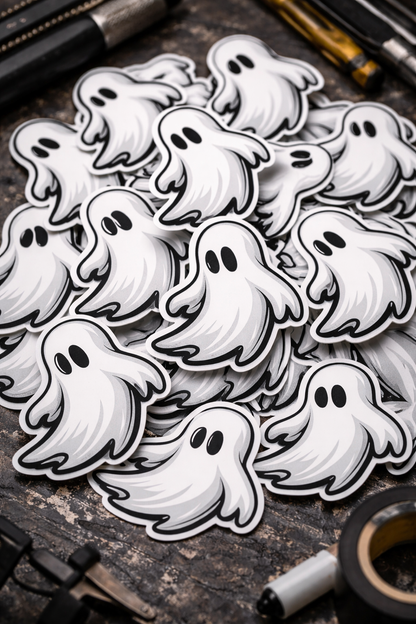 Ghostie vinyl sticker