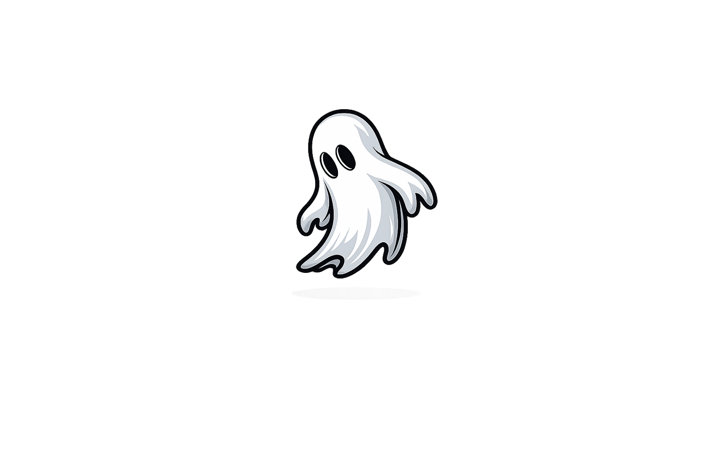 Ghostie vinyl sticker