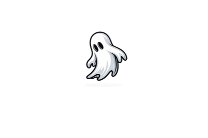 Ghostie vinyl sticker